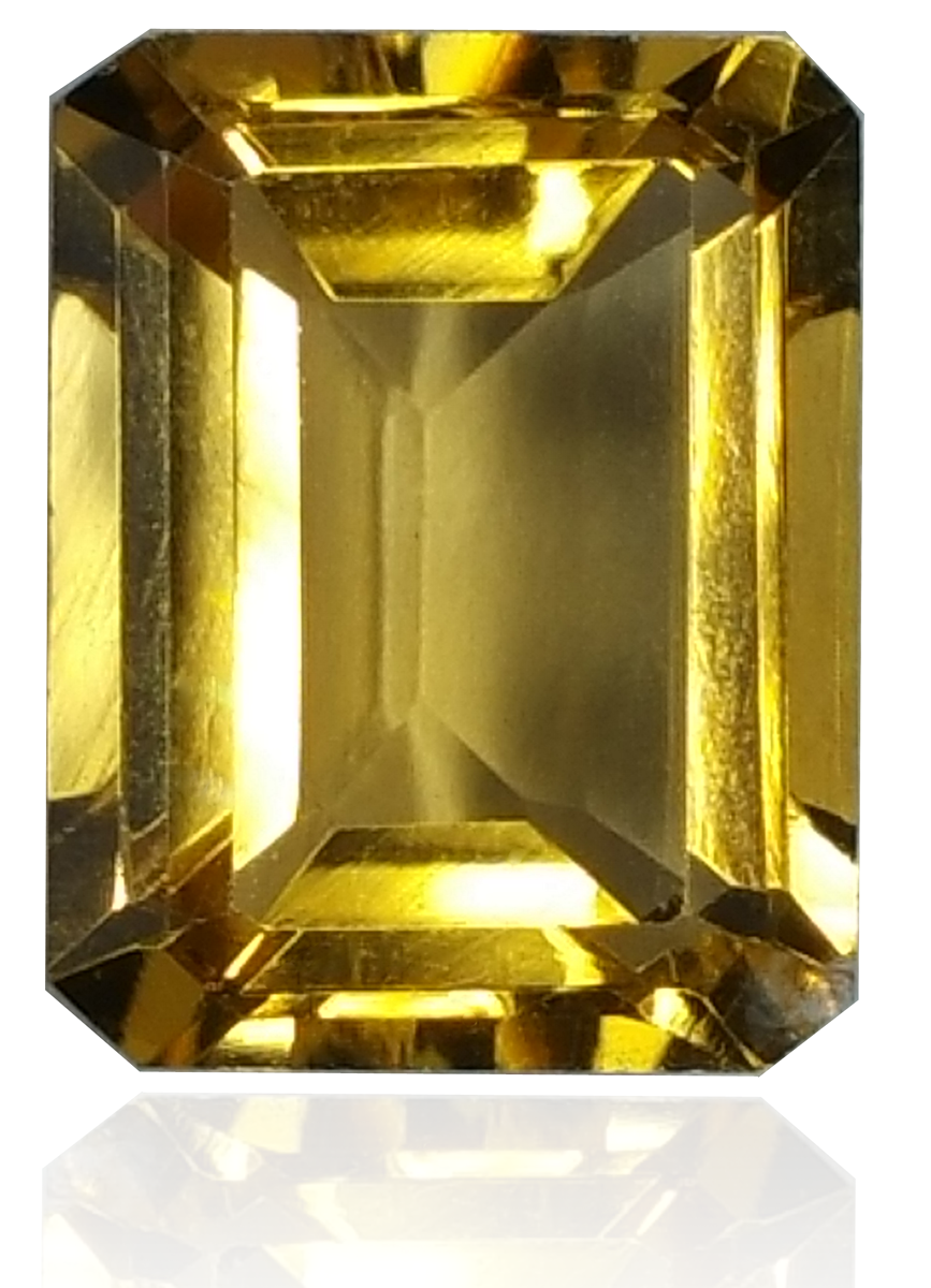 🟡 Citrine Natural Emerald Cut 9mmx7mm 🟡